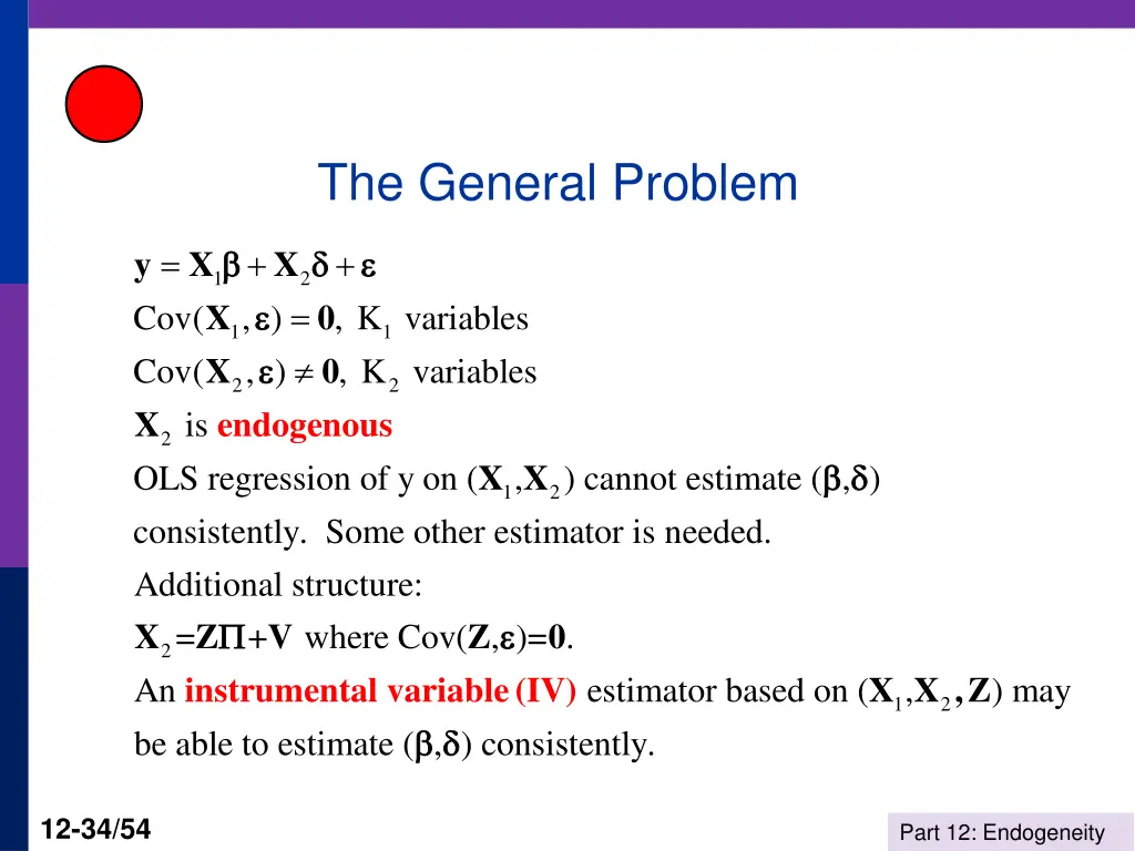 the general problem