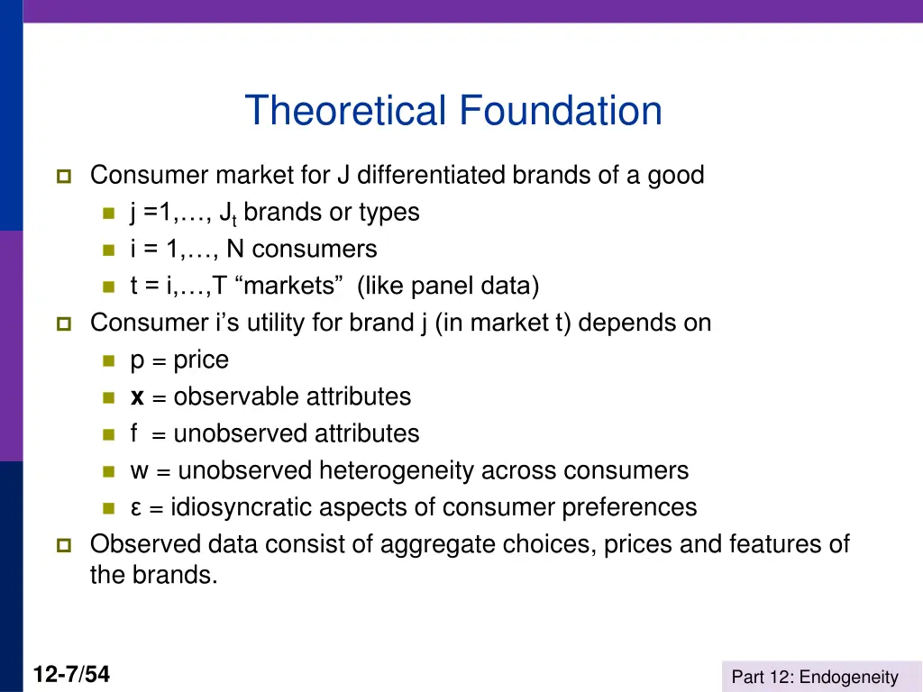 theoretical foundation