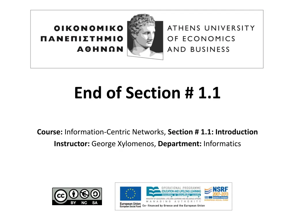 end of section 1 1