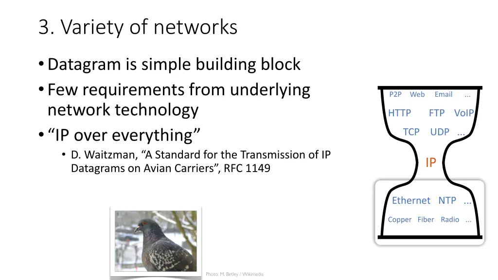 3 variety of networks