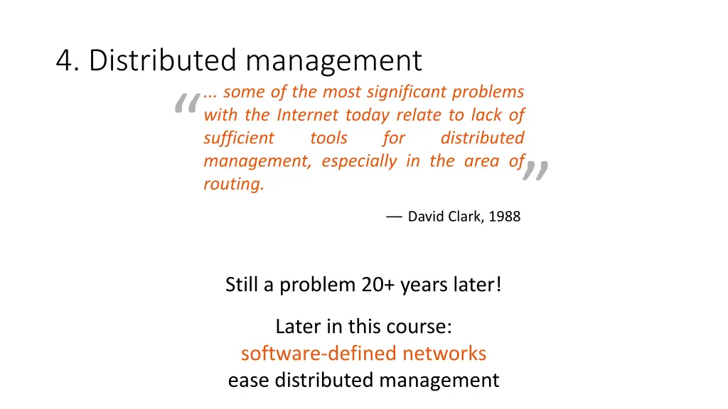 4 distributed management some of the most