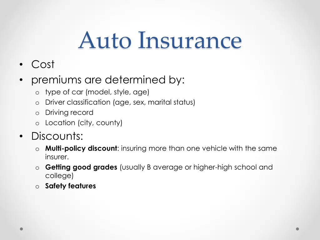 auto insurance