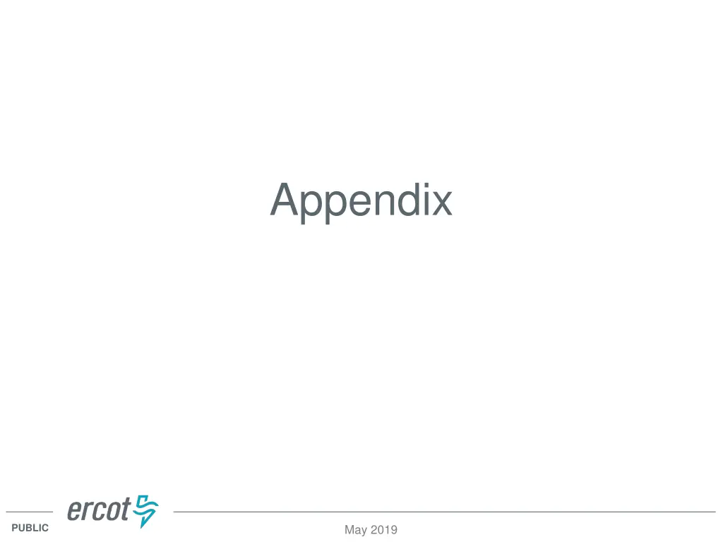appendix