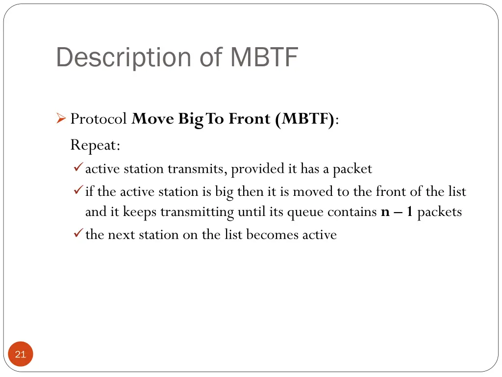 description of mbtf