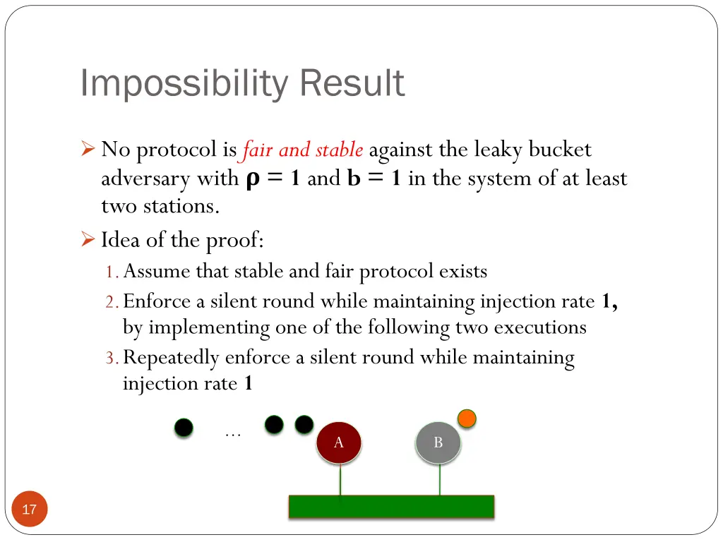 impossibility result