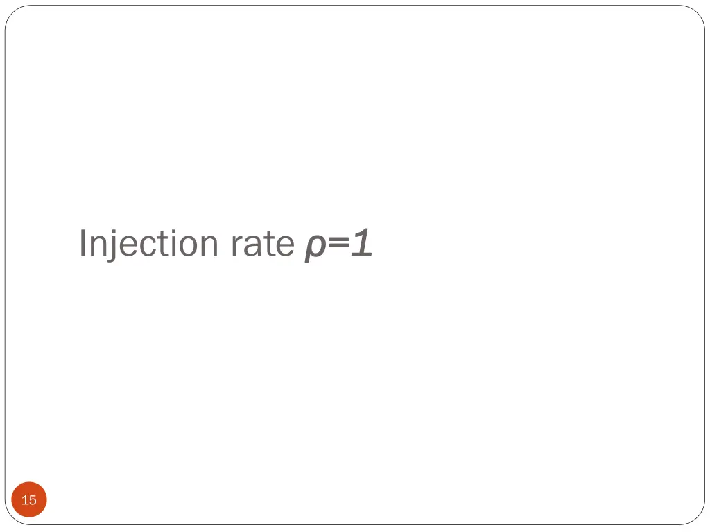 injection rate 1