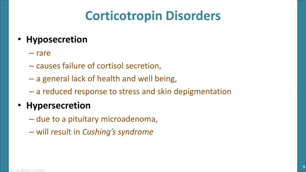 corticotropin disorders