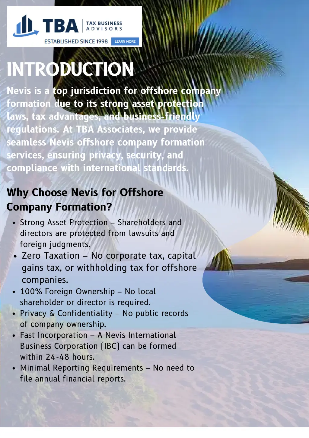 introduction nevis is a top jurisdiction