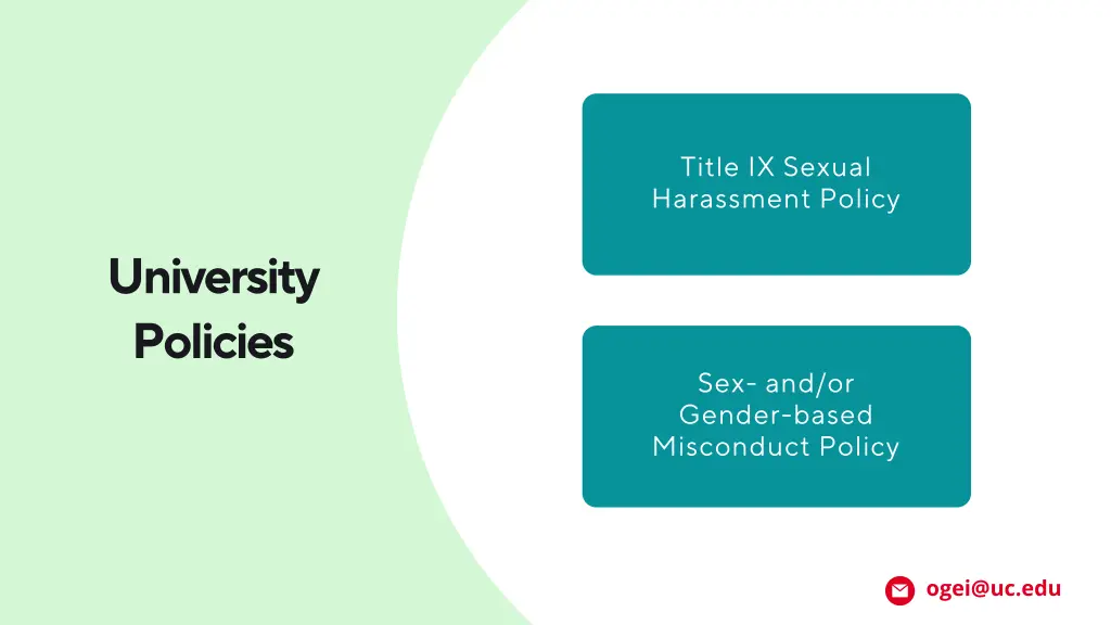 title ix sexual harassment policy