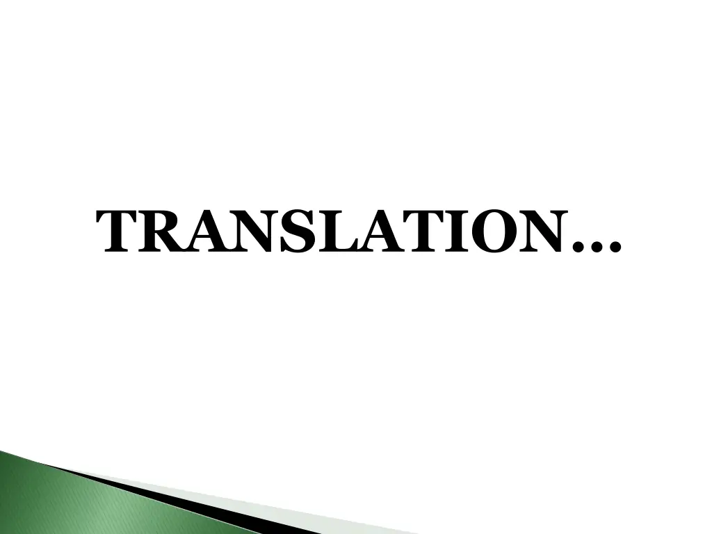 translation