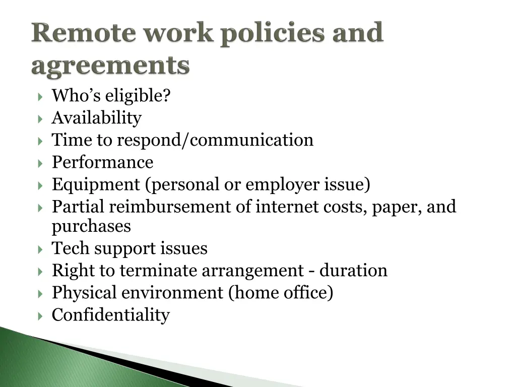 who s eligible availability time to respond