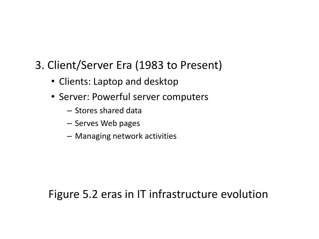 3 client server era 1983 to present clients