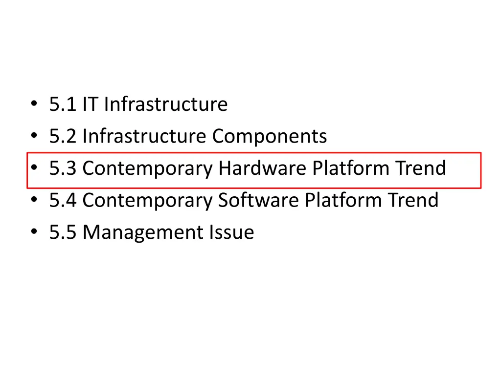 5 1 it infrastructure 5 2 infrastructure 2