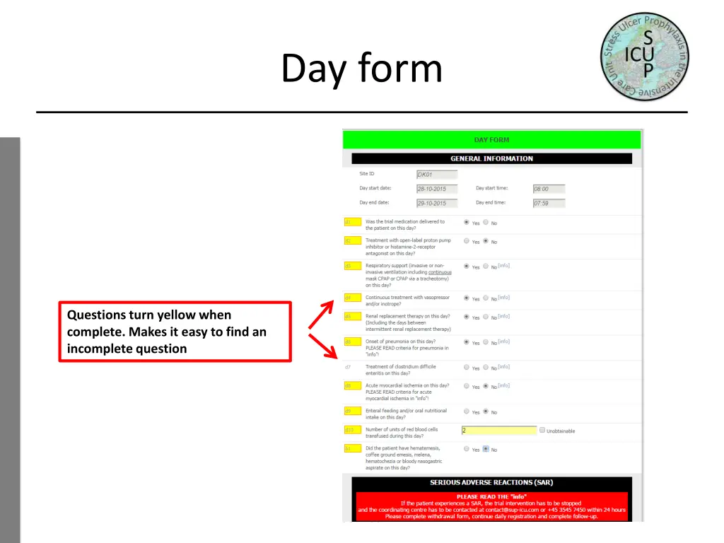 day form 1