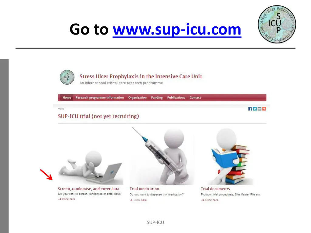 go to www sup icu com