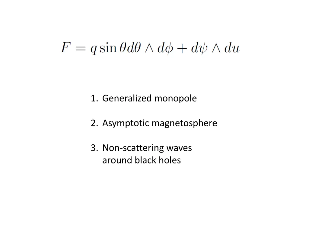1 generalized monopole 1