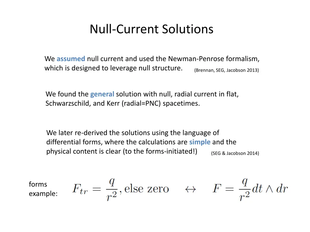 null current solutions