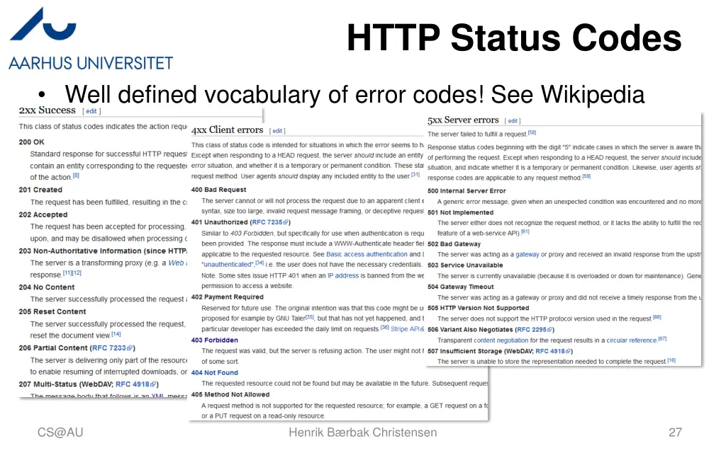http status codes