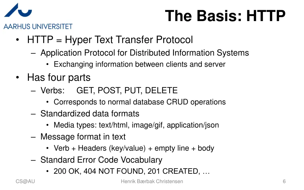 the basis http