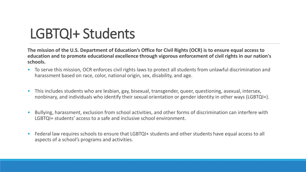 lgbtqi students lgbtqi students