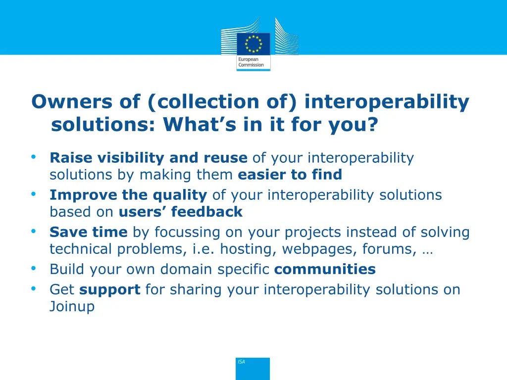 owners of collection of interoperability
