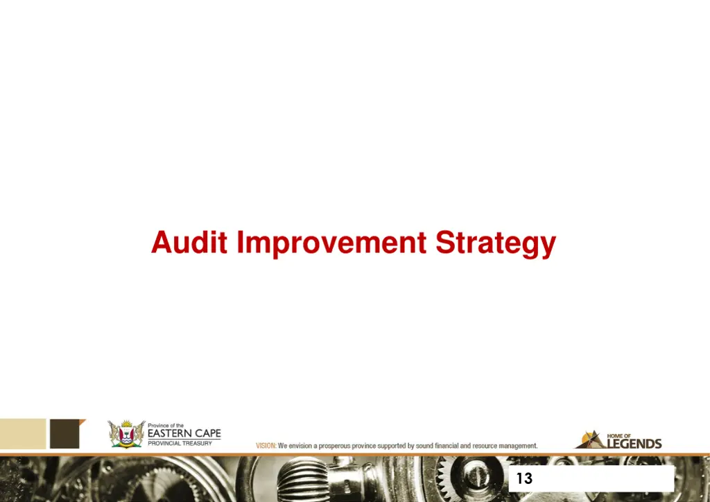 audit improvement strategy