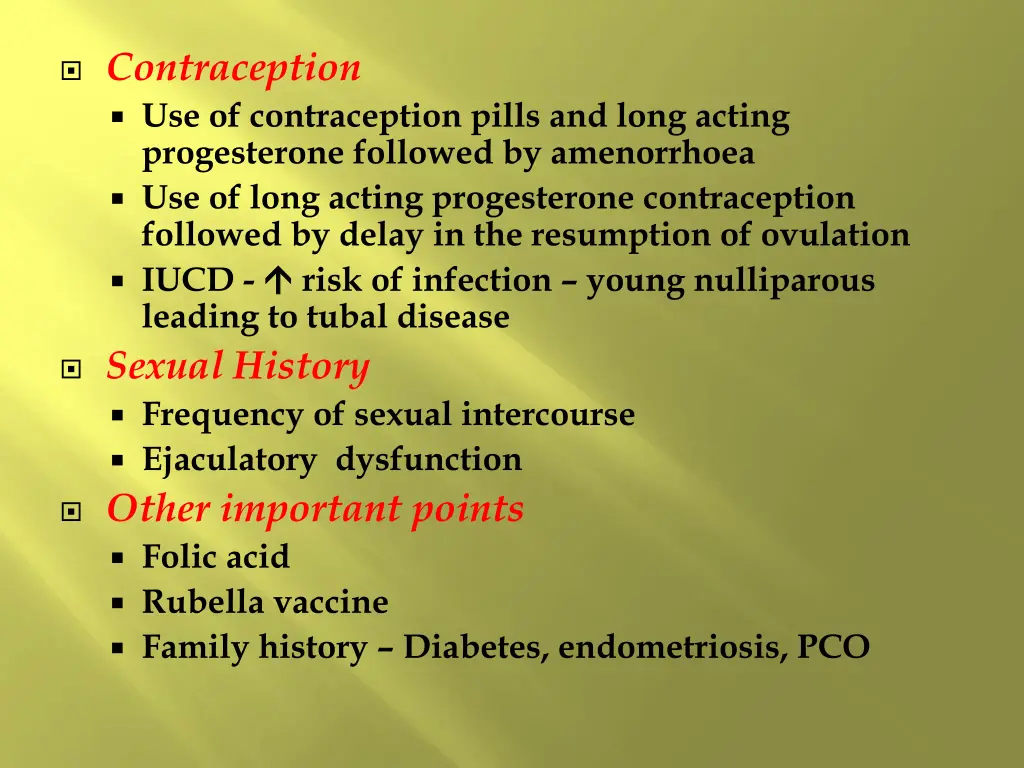 contraception use of contraception pills and long
