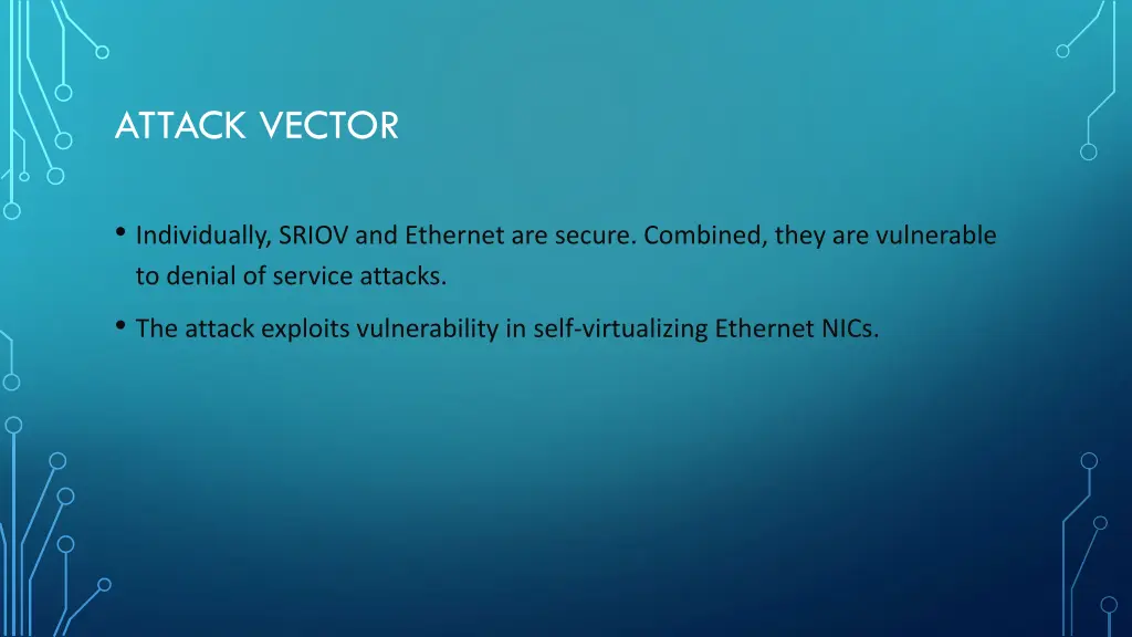 attack vector