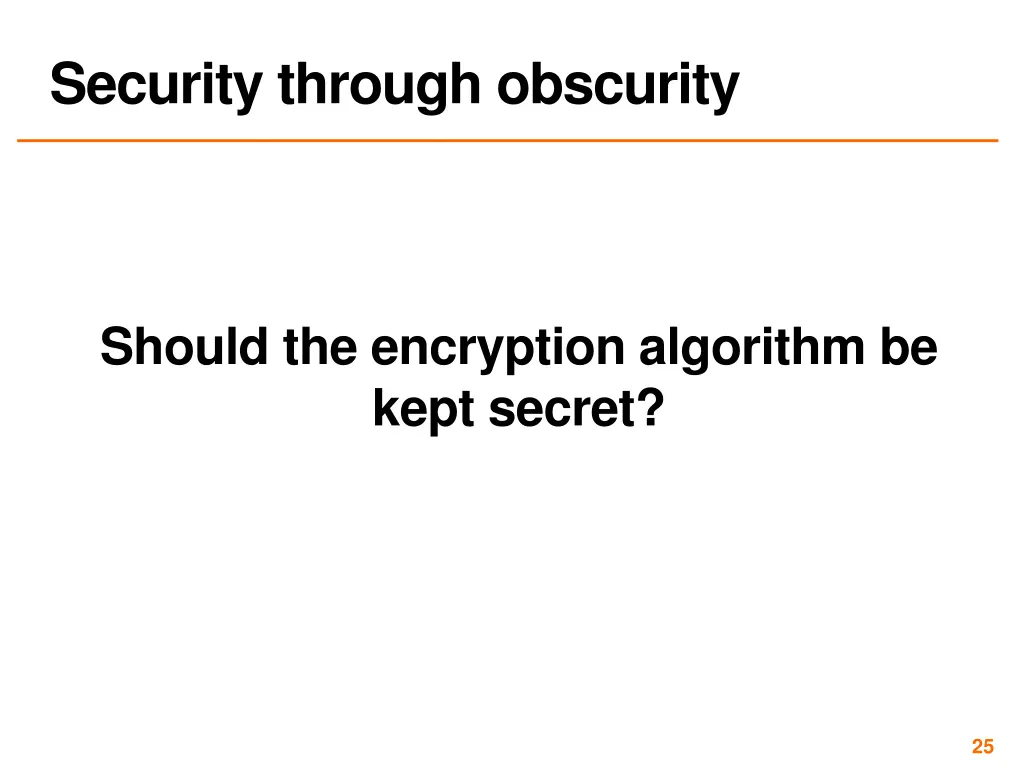 security through obscurity