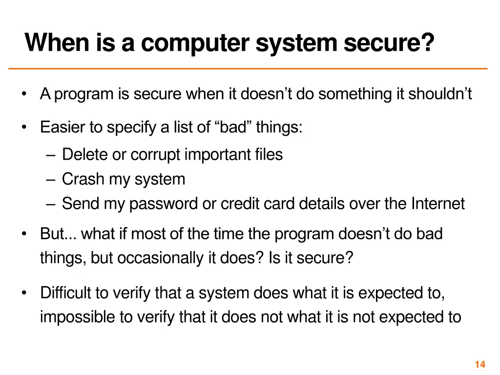 when is a computer system secure 3