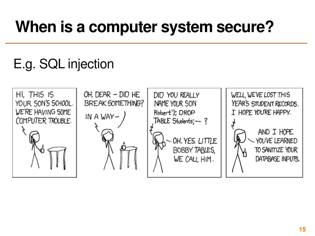 when is a computer system secure 4