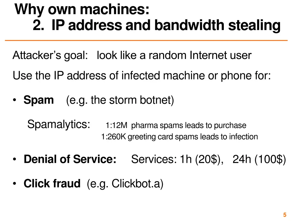 why own machines 2 ip address and bandwidth