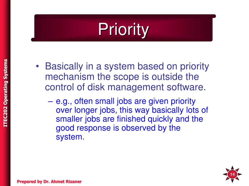 priority