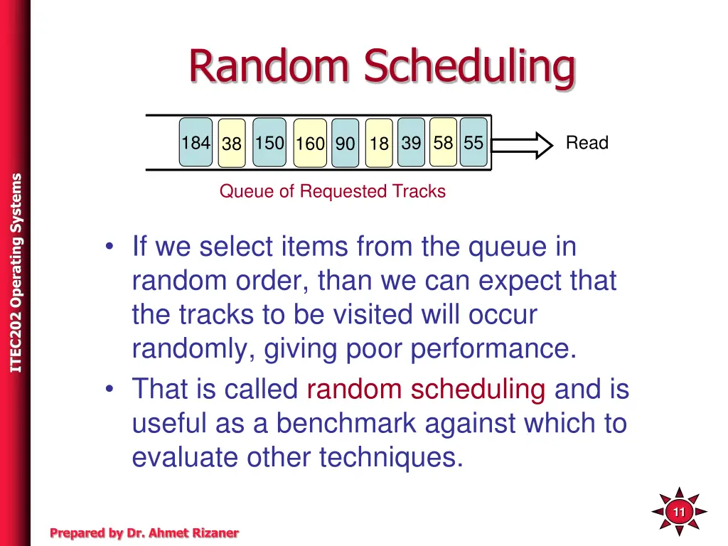 random scheduling