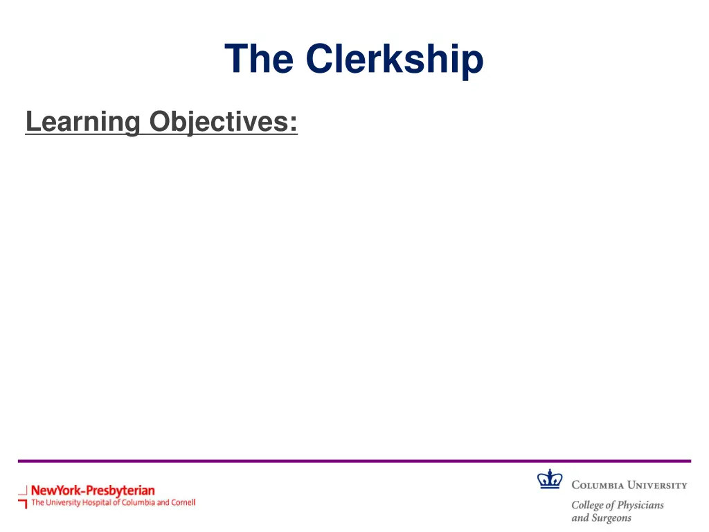 the clerkship 5