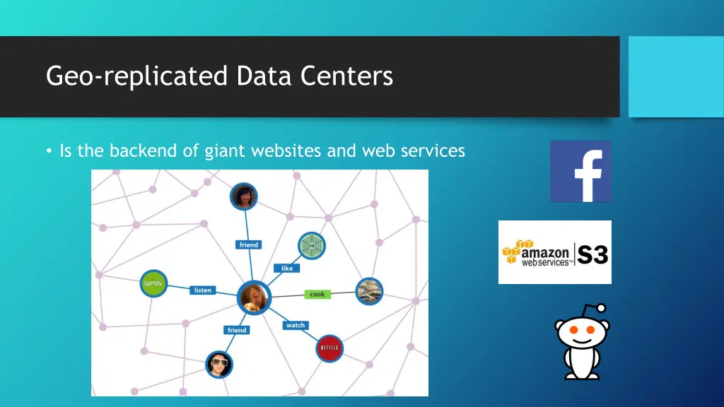 geo replicated data centers