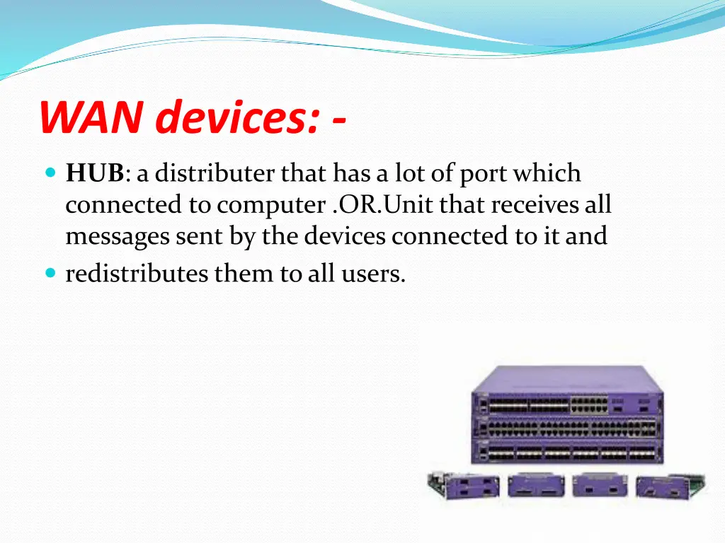 wan devices