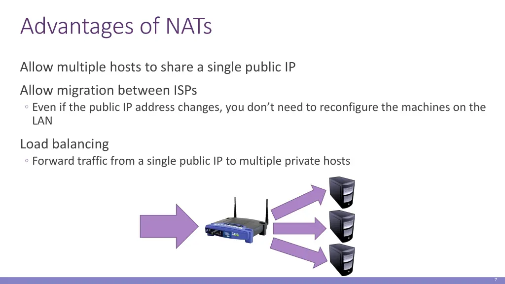 advantages of nats