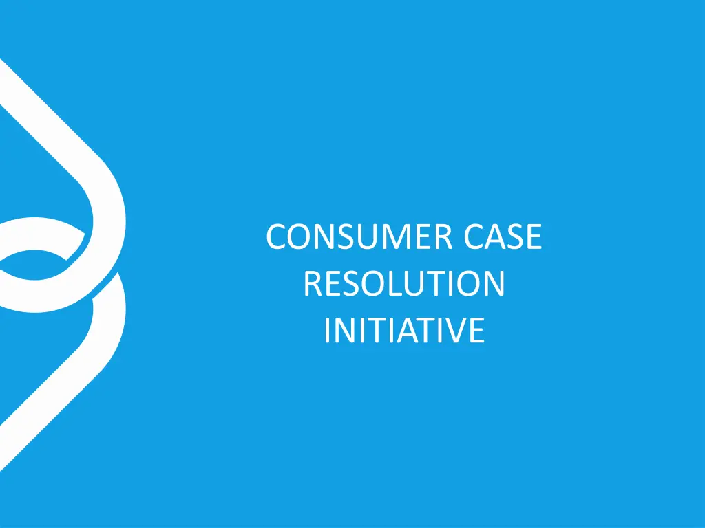 consumer case resolution initiative