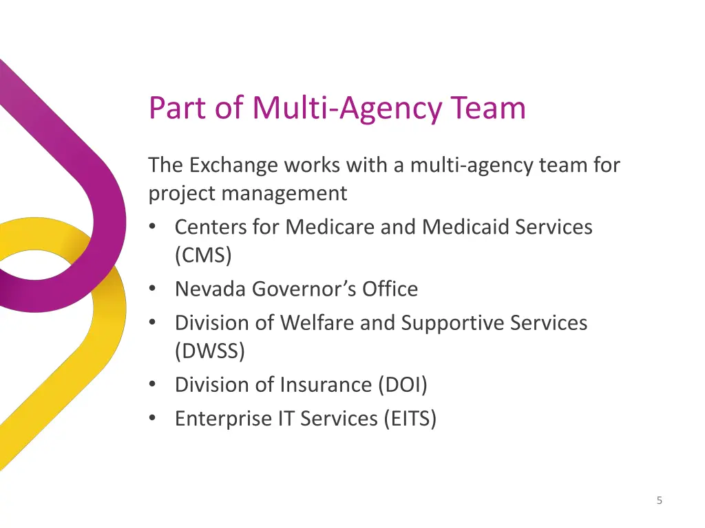 part of multi agency team