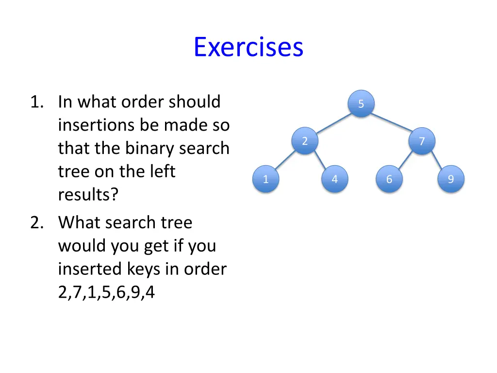 exercises
