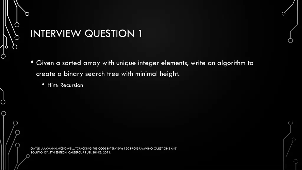 interview question 1