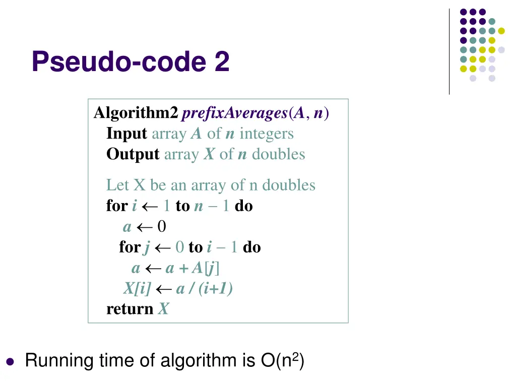 pseudo code 2