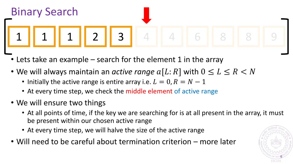 binary search 2