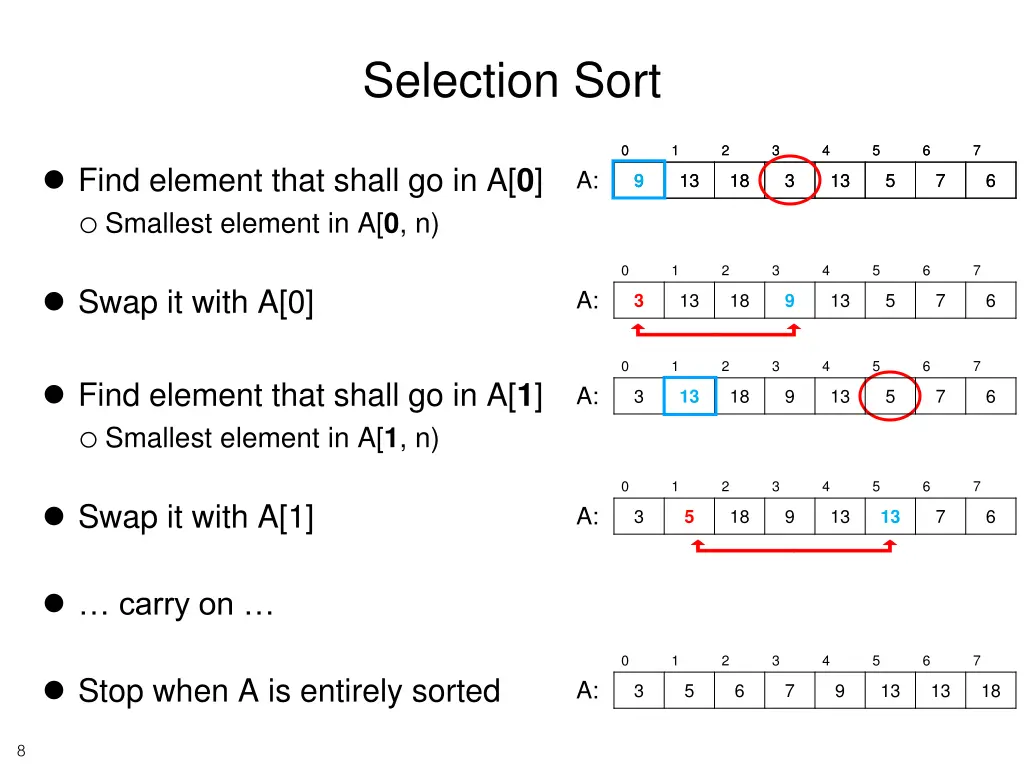 selection sort 1