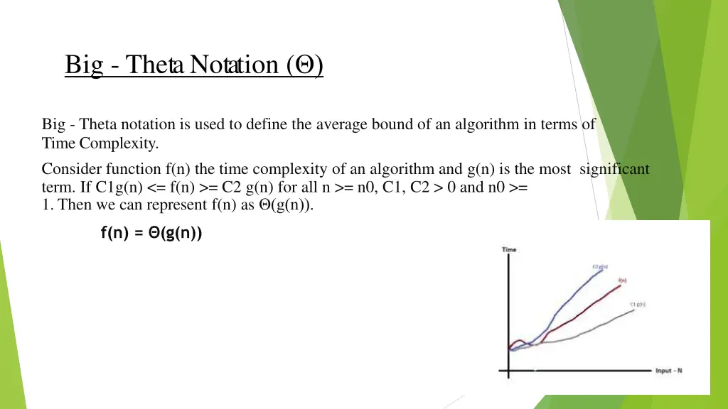 big theta notation