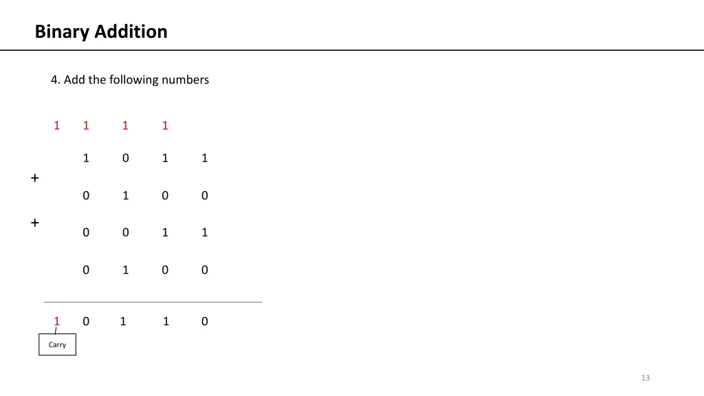 binary addition 3