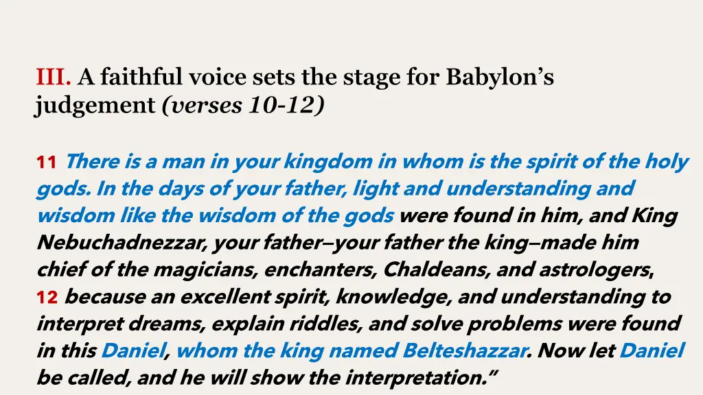 iii a faithful voice sets the stage for babylon 2