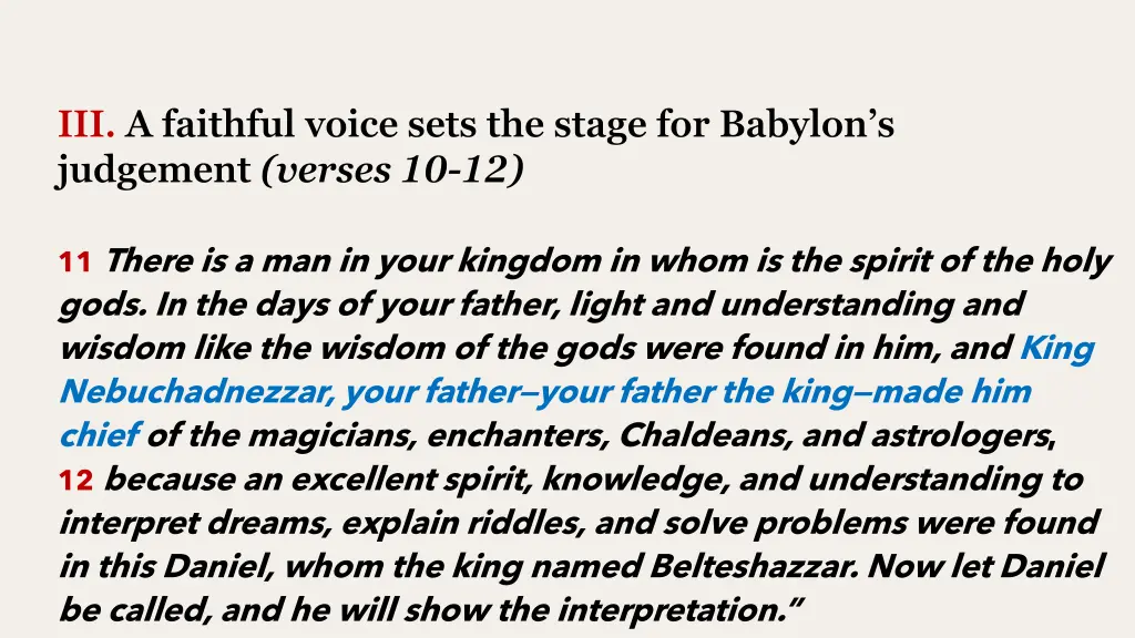 iii a faithful voice sets the stage for babylon 3