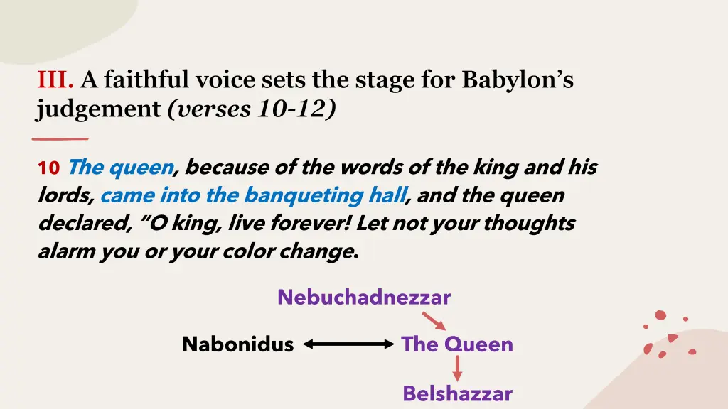 iii a faithful voice sets the stage for babylon